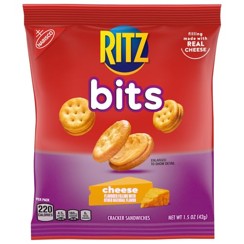 Ritz Bits Cheese Cracker, 1.5-Ounce Units (Pack of 60)