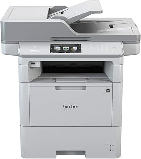 Brother MFC-L6900DW Mono Laser Printer - All-in-One, Wireless/USB 2.0/Network/NFC, Printer/Scanner/Copier/Fax Machine, 2 Sided Printing, 50PPM, A4 Printer, Business Printer