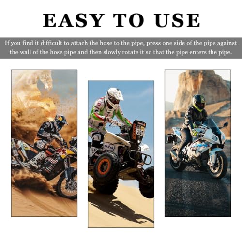 Image of Motorcycle Fork Oil Level Tool, 60ml Fork Syringe Oil Tool Kit with Adjustable Ring, Accurate Fork Suspension Oil Level Adjuster, Fork Oil Level Measurement Gauge Tool