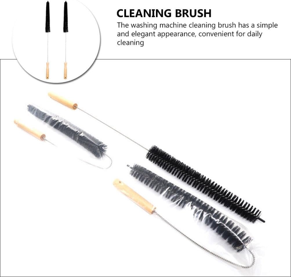 Kichvoe 2pcs Handle Cleaning Brush for Dryer Vent Multifunctional Kitchen Cleaning Tool for Easy Maneuverability Homes and Offices