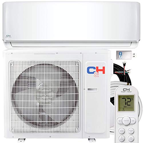 12000 BTU Heating and Cooling Ductless Mini Split Air Conditioner 110V Heat Pump