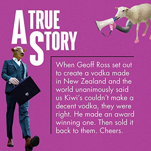 42BELOW Premium Vodka, Quadruple Distilled, 40% ABV, 70cL / 700mL, Made with New Zealand Volcanic Spring Water - Image 3