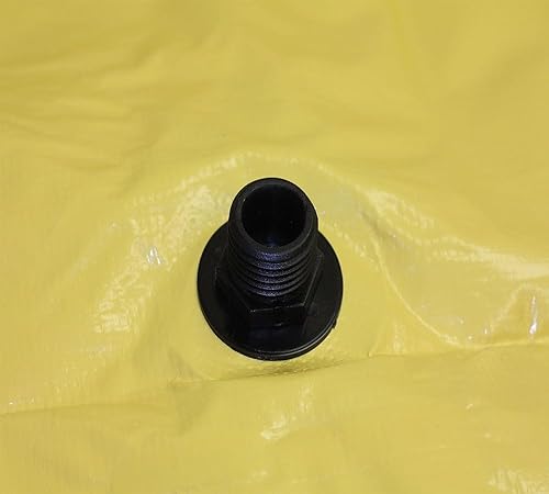 Vista 40 de Mytee Products Lonas de drenaje – (5 x 5 pies y 7 pies x 7 pies), lona desviadora de goteo para techo de techo resistente, color amarillo