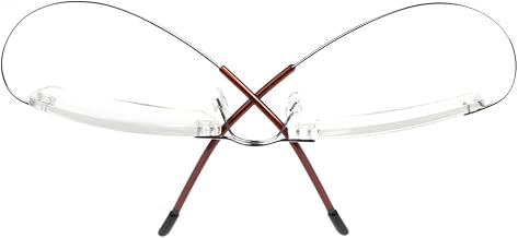 yr0028 Ultra-Lightweight 100% Titanium Frame Reading Glasses, Fashionable Reading Glasses, Frequency Range: +1.0 - +4.0