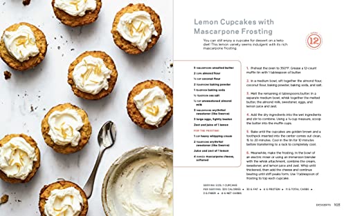 The Essential Vegetarian Keto Cookbook: 65 Low-Carb, High-Fat Ketogenic Recipes: 65 Low-Carb, High-Fat, Plant-Based Recipes Paperback – Illustrated, 20 Nov. 2018 - Image 6