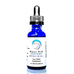 HealthAndMed Maxx H2O Exosome Renewal from Whartons Jelly Mesenchymal Stem Cells MSCs Supplements Delivered with Hydrazorb Structured Water