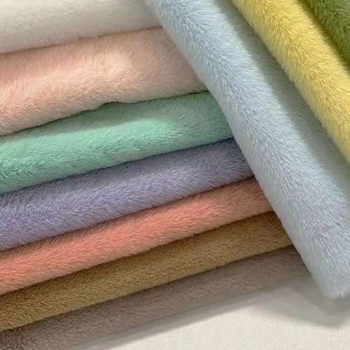 Tissu à coudre en fausse fourrure poils courts 50x160cm ApuaVireo&Co