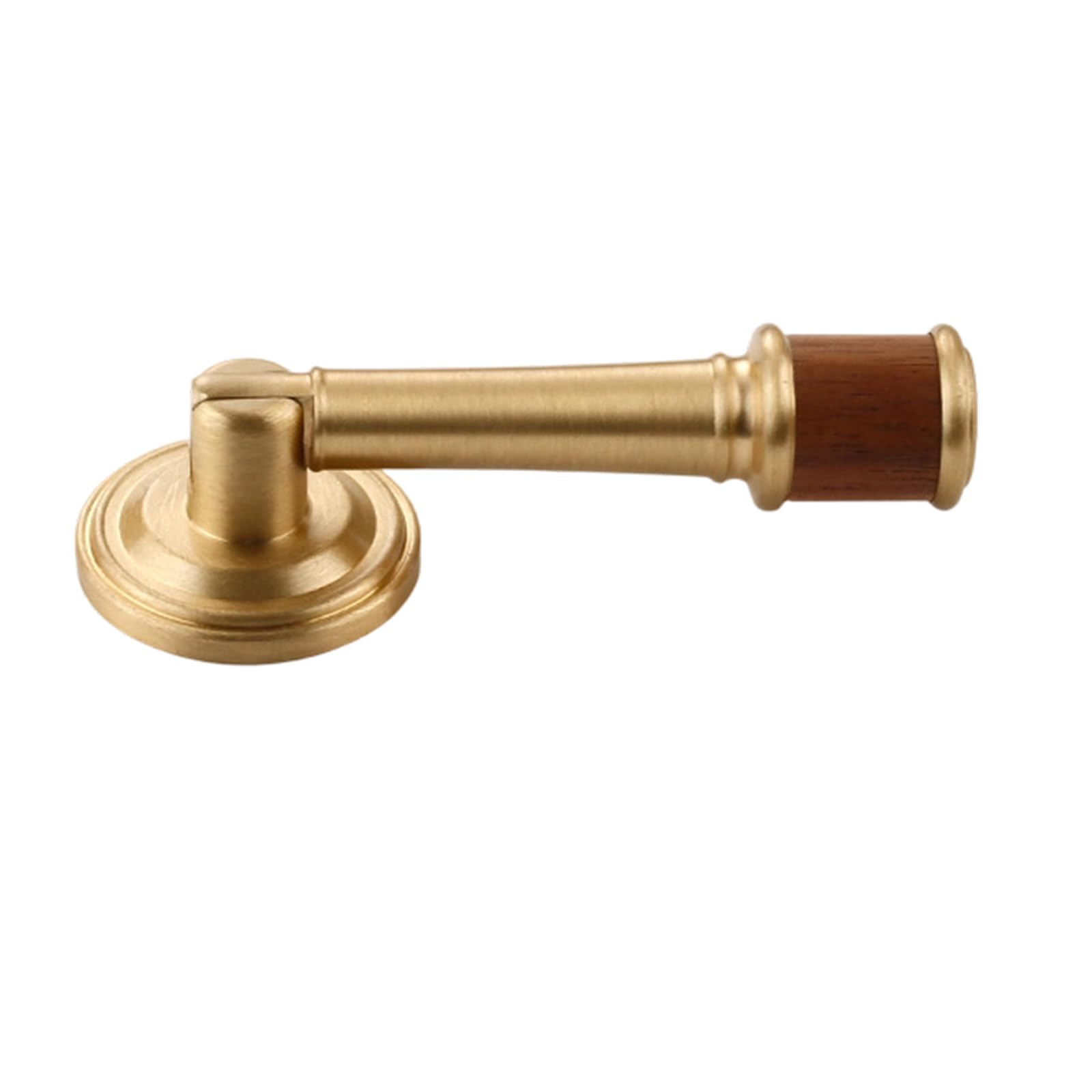 Pangboer C Walnuts And Brasses Abinet Pull Handle For Kitchen Dresser Drawer Knob Upboard Pull Accessories Walnuts Wood With Brasses Accent Drawer Upboard Handle