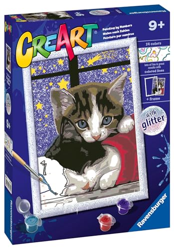 Ravensburger Gioco Creativo Creart Teneri Gattini Con Glitter - 2