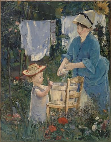 Póster de lienzo de Édouard Manet, lienzo de 60x90 cm para ambientar estancias del hogar