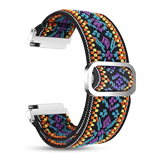 Correa Ajustable de Nylon para Smartwatch 20mm y 22mm miniatura 6
