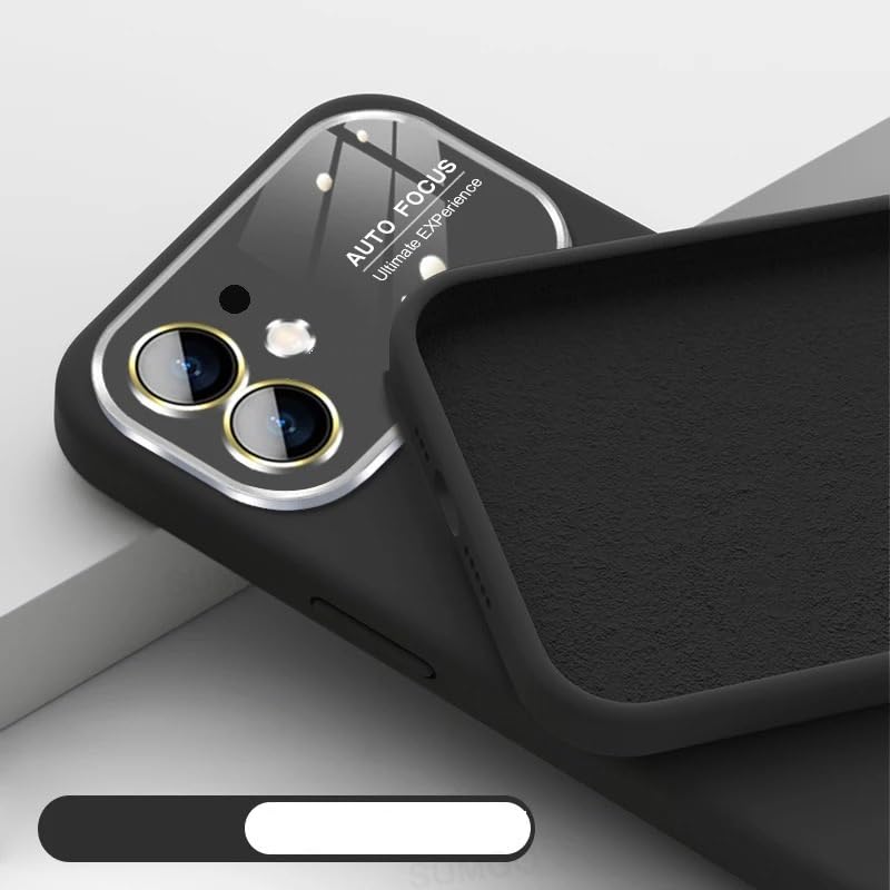 MOBITUSSION Matte Liquid Silicone Case Compatible for iPhone 11, Individual Camera Lens Protection with Inner Micro-Fibre Cloth Linning Back Cover for iPhone 11 (Black) (B0D1N7696Y) Amazon Price History, Amazon Price Tracker