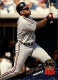 1993 Leaf Baseball Card #18 Albert Belle