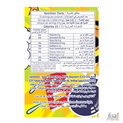 Image of Zour Bomb Cola and Lemon Flavoured Candy 110gm (Pack of 2)