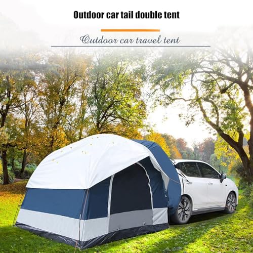 Carpa para camping impermeable doble capa 250x250x200 cm miniatura 2