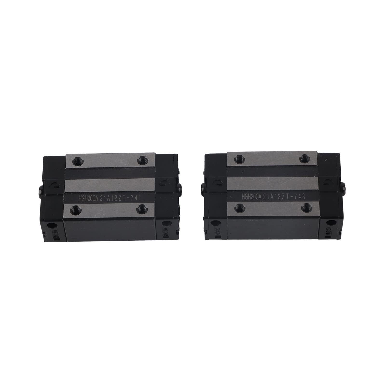 Guida Lineare Hgr20 da 600 Mm con 2 Carrelli con Cuscinetti a Scorrimento per Macchinari, CNC, Attrezzature e Automazione Industriale