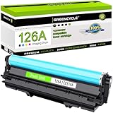 GREENCYCLE Drum Unit Replacement Compatible for 126A CE314A Laserjet Pro 100 MFP M175a M175nw M275 M275nw CP1025 CP1025nw (1-Pack, Black/Color)