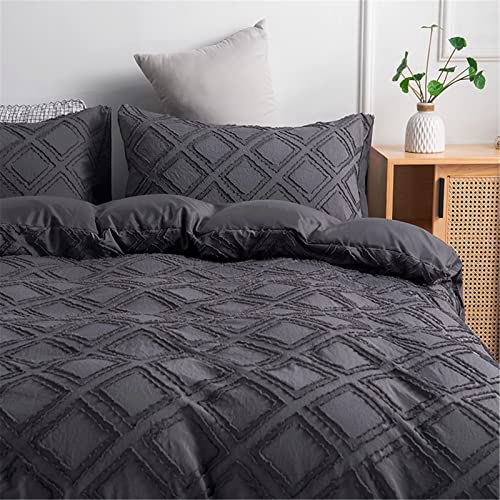 Odot Fundas de Edredón Jacquard Rombo