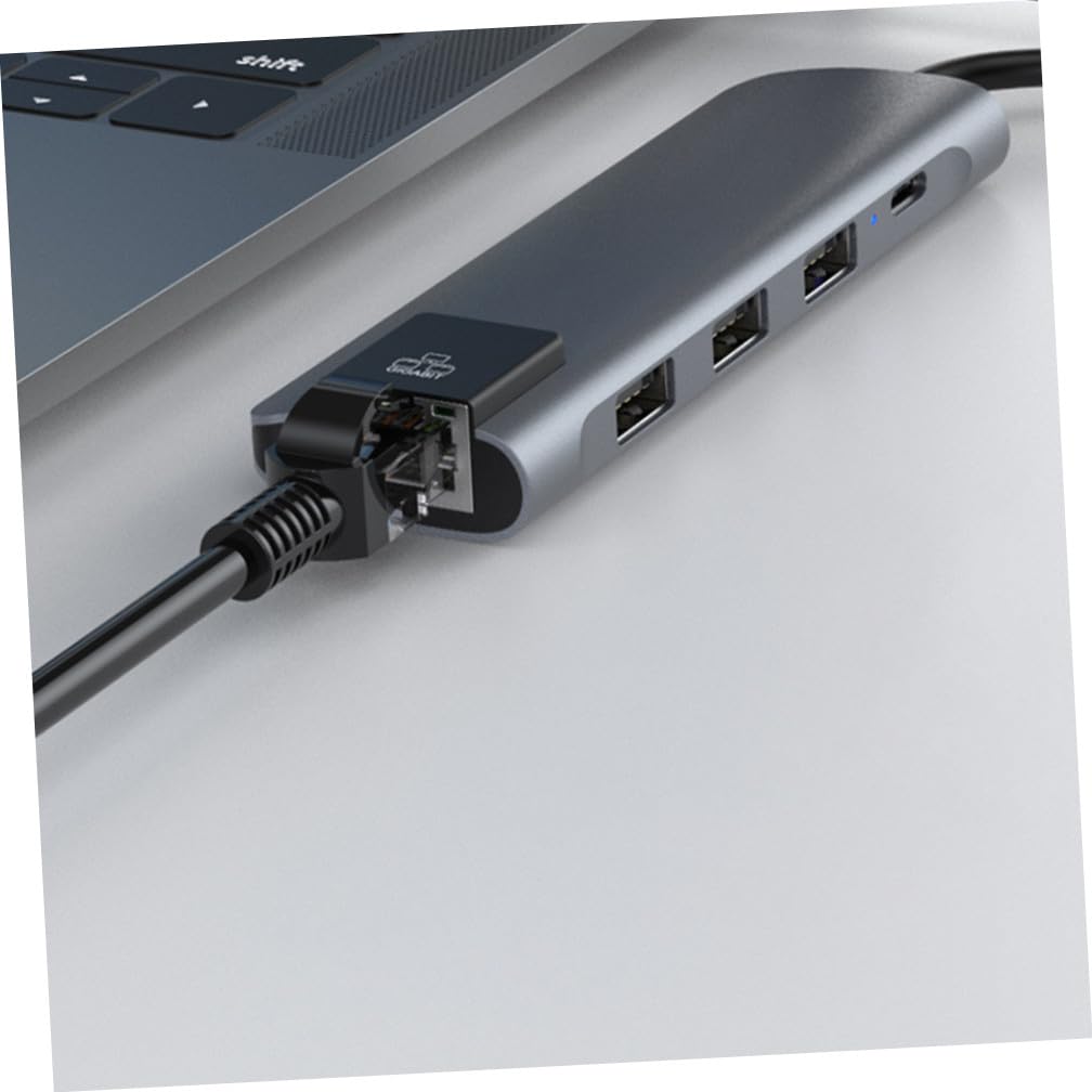 Veemoon Concentrador USB Tipo c Estación De Acoplamiento con PD Adaptador Laptop