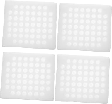 Quail Egg Storage Box 4Pcs Epe Pearl Wool Tray Holds 52 Eggs