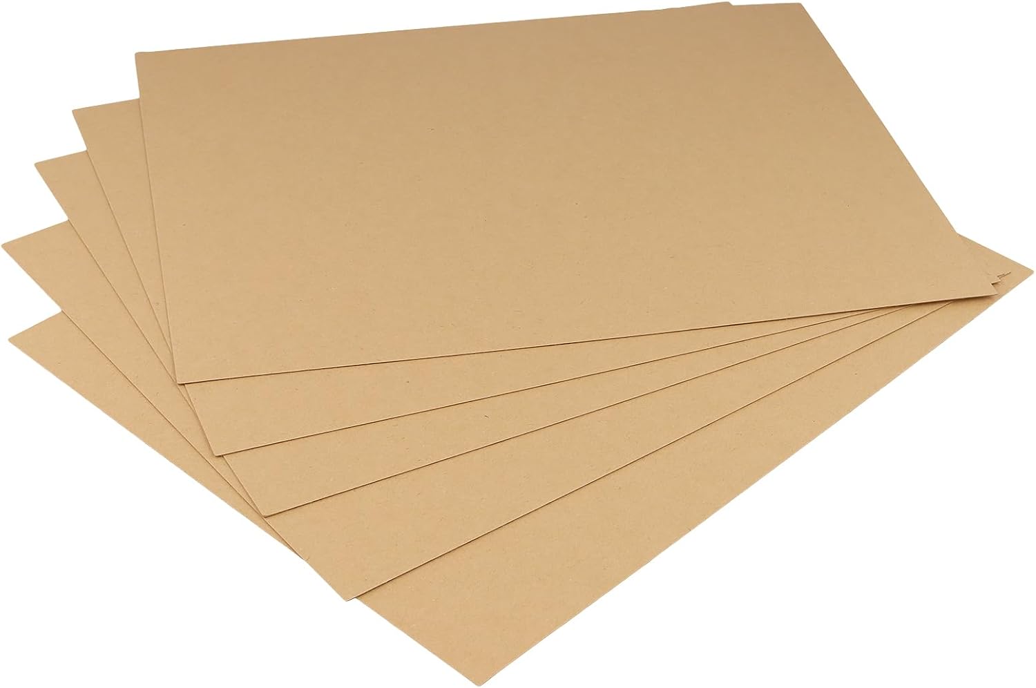 100 PCS 11 x 14 inch Kraft Cardstock, 0.5 mm Thick, 400gsm Brown Craft Cardboard Sheet, Chipboard Sheet for DIY Projects, Invitations, Scrapbooking