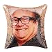 Merrycolor Funny Sequin Throw Pillow Cover Danny DeVito Magic Reversible Mermaid Sequin Pillow Case Decorative Cushion Cover Glitter Accent Pillow 16x16 Inches(Champaign Gold)