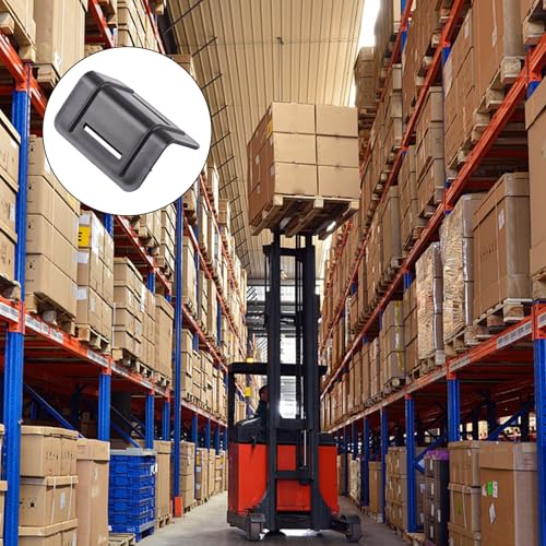 PHMING 50 Stück Kantenschoner L-Form, Kantenschutz Schwarz, PP-Material Kantenschutz Spanngurte, für Transport, Logistik, Behoben, Nur 2 MM Dick