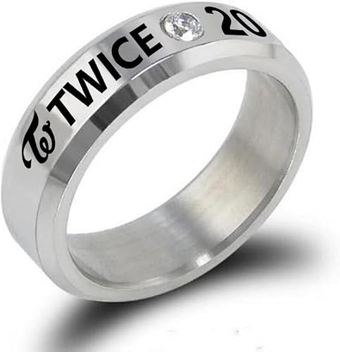 Miniatura 3 de WGEEEY Kpop Twice - Juego de regalos de dos veces tarjeta fotográfica calcomanías pulsera protector facial anillos collar colgante pin de botón