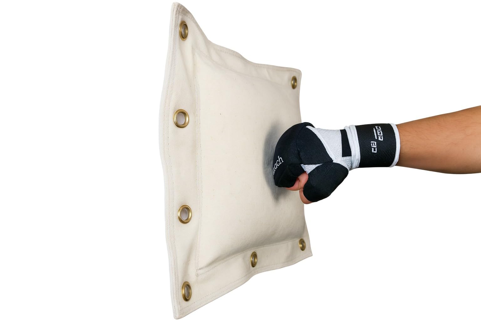 BAY 3-Kammern schwarz Wand-Schlagpolster FERTIG GEFÜLLT Schlagkissen, Sandsack, Boxsack, 115 cm, Wandsandsack, Makiwara, Wandschlagpolster, Wandschlagkissen, Wandmakiwara Wandboxkissen Wandboxpolster