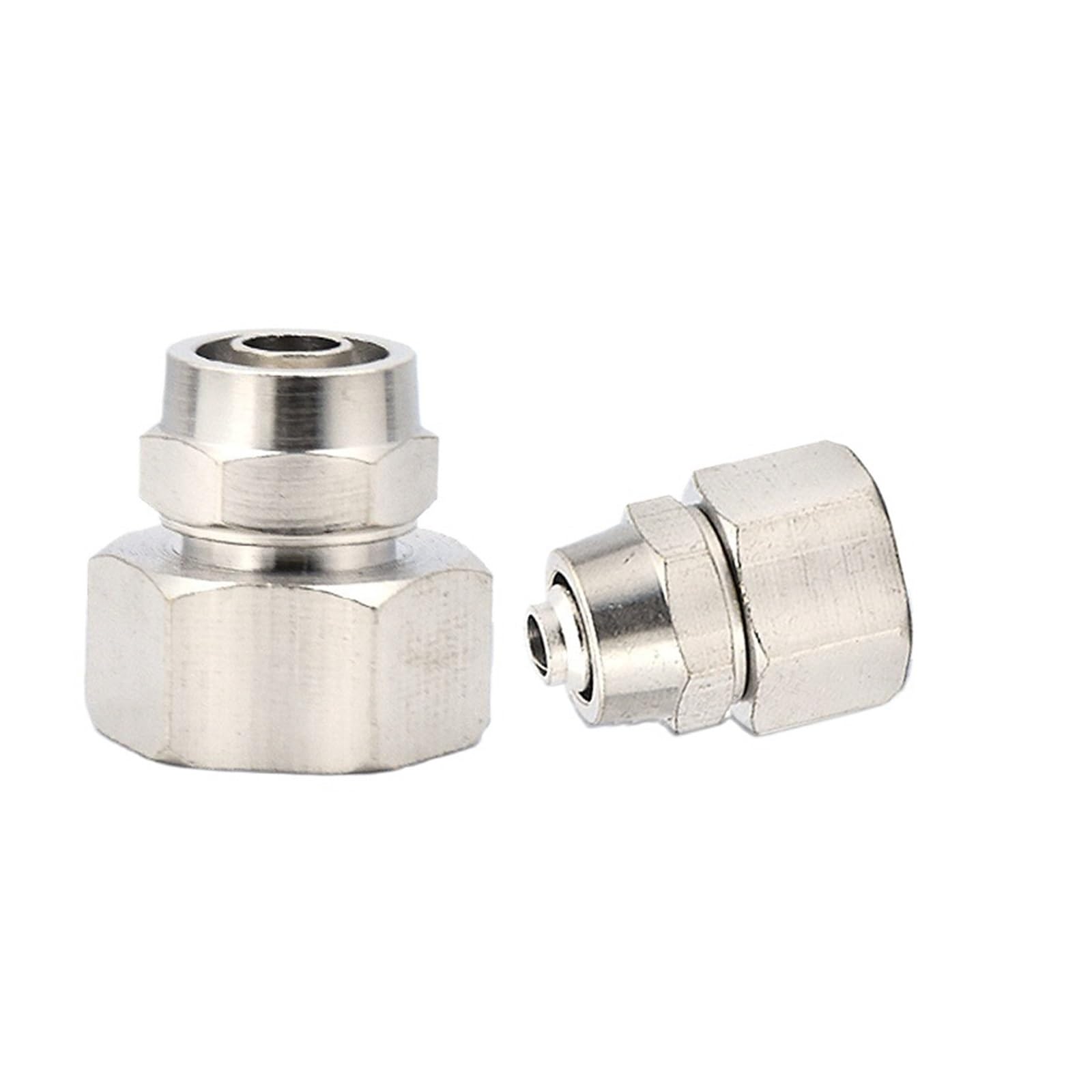 AARTERZZA 1Pcs Pneumatic Fast Twist Fittings 4~12mm OD Tube to M14x1.5 M20x1.5 Female Thread Air Hose Quick Joint Coupler Connector(6mm-M20x1.5)