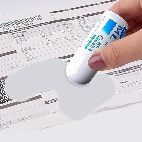 Proteção Identida| Fluido Corretivo Secage Rápida para Dados Secretos,Correção Documentos Escritório