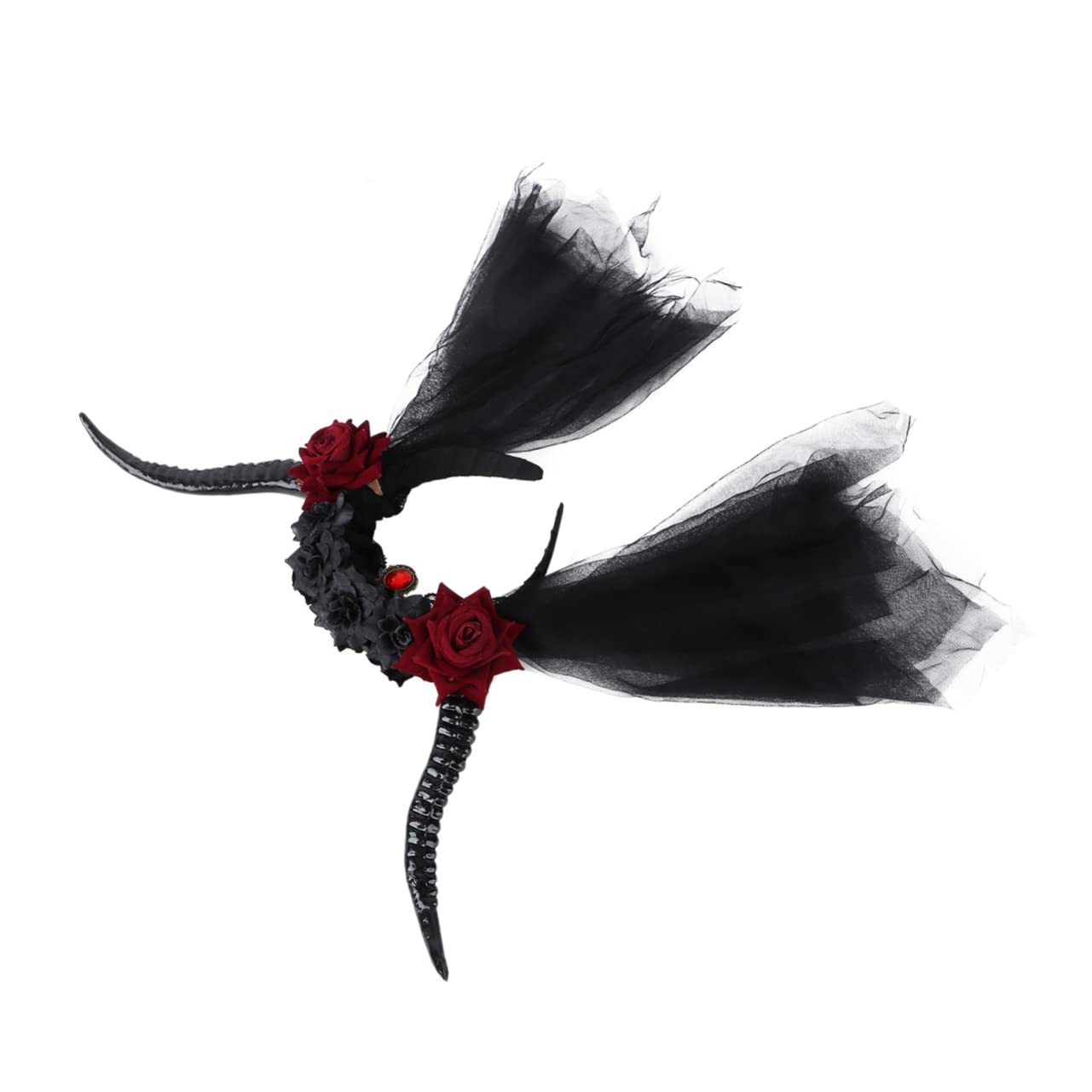 SHERCHPRY 1pezzi Copriccioci Eleganti per Feste Fermagli Creativi per Capelli Accessori per Capelli di Halloween Cercchietti alla Moda Decorazioni