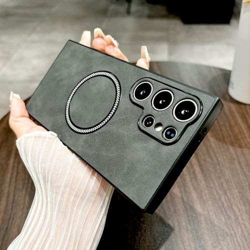 Étui cuir Samsung S23 nomade et magnétique pour le bureau et les sorties