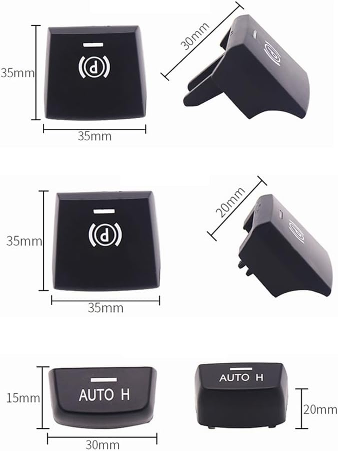 car Brake Button for BMW for 5 6 7 Series X3 X4 F25 F01 F02 F06 F07 F10 F12 F13 X5 X6 F15 F16 Electronic Parking Brake Switch Auto Button Replacement