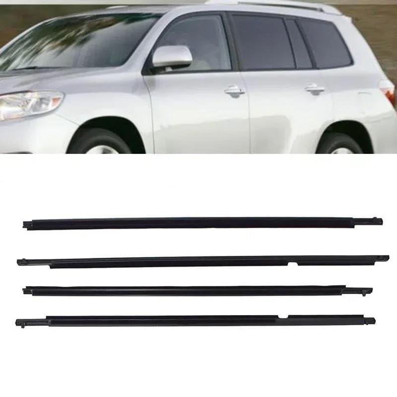Joint extérieur de vitre sans sifflement pour Toyota Highlander