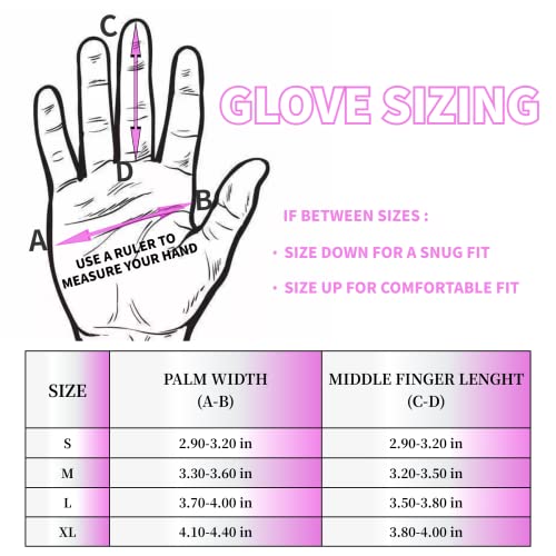 Msupsav Spandex Gardening Gloves With Touchscreen,Garden Gloves For Women,Cowhide Work Gloves For Gardening,Best Gifts,Daisy,Medium #TOP6