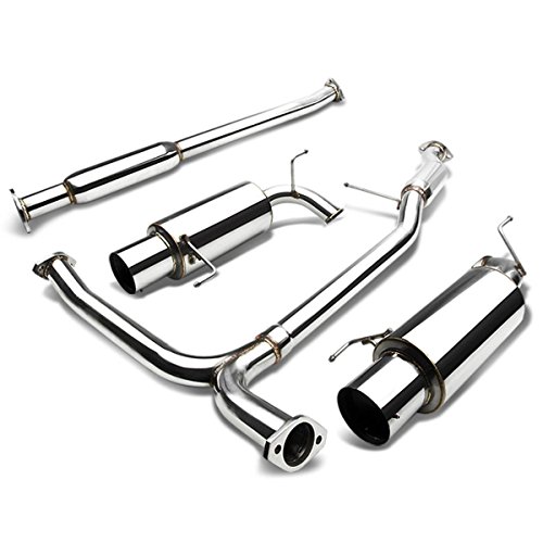DNA MOTORING CBE-HA98V6 Stainless Steel Cat Back Exhaust