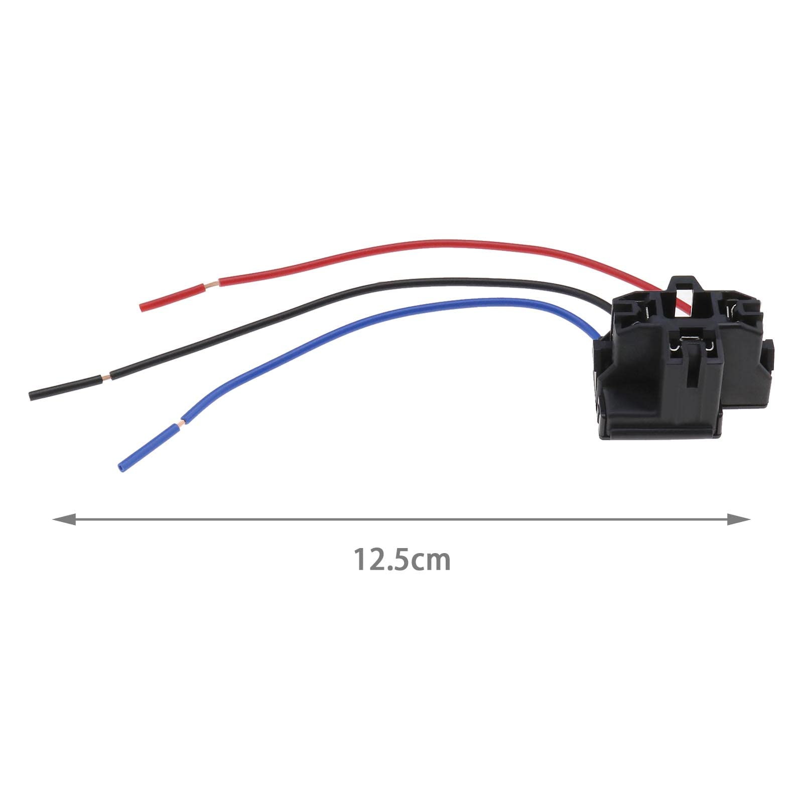 4 szt. H4 12 V gniazdo światła samochodowego reflektor adapter wiązki przewodów gniazdo H4 okablowanie gniazdo H4 wiązka przewodów adapter do uchwytu lampy samochodowej
