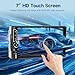 Leadfan 7inch Car Stereo Double Din Radio Touchscreen with Backup Camera Multimedia Car Audio Support Mirror Link, Bluetooth Caller ID, FM/MP3/MP4/USB/Subwoofer,Aux Input Car Audio Receivers