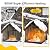 TURBRO Neighborhood DH800A Dog House Heater 800W, Wall Mount, 10ft Anti Bite Cord, Waterproof Control, Overheat Protection, Electric Warmer for Hound Kennel Cat Cage Chicken Coop, UL Test Passed