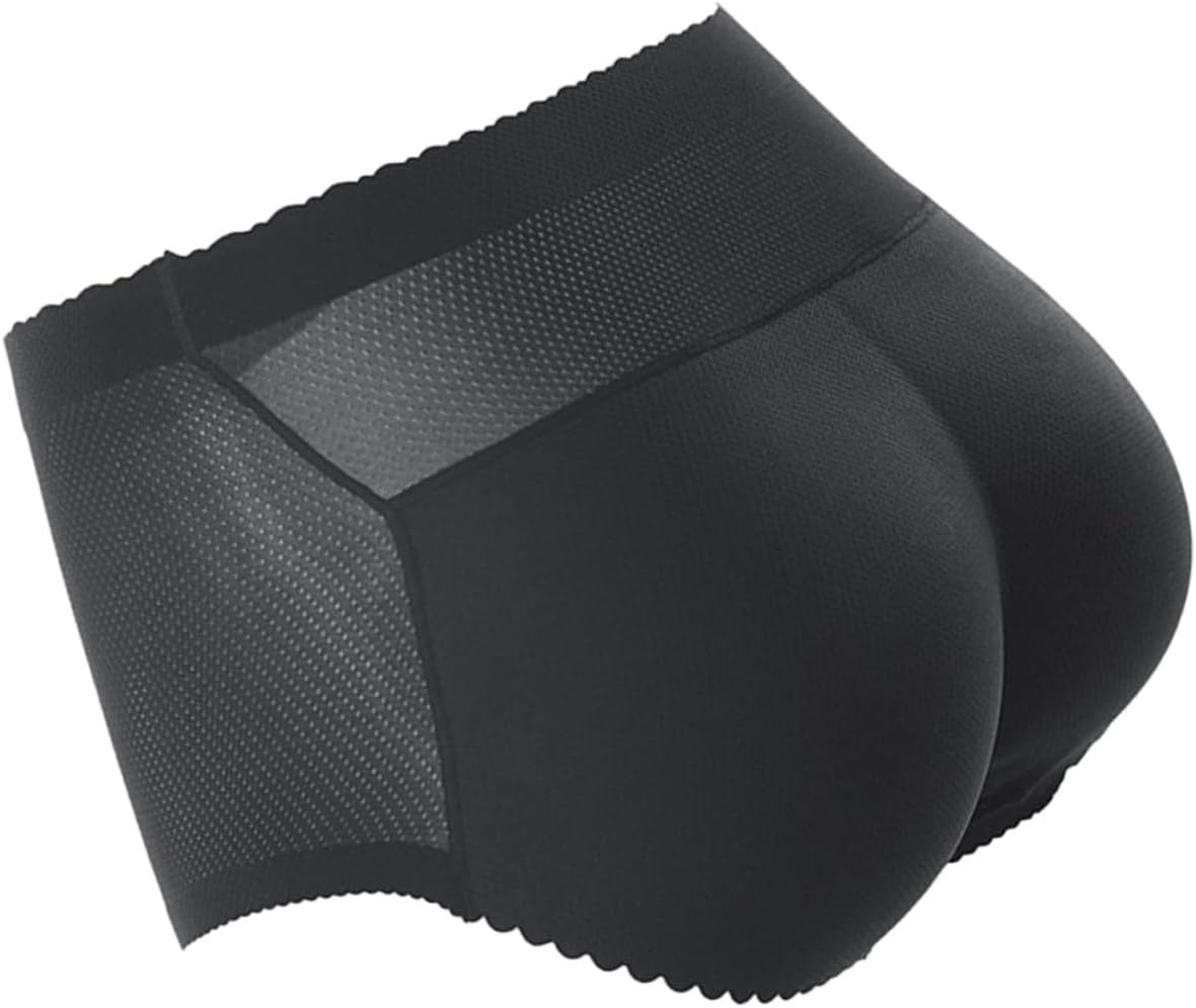 Beavorty High Waisted Breathable Panty for Women Stretchy Seamless Underwear Lightweight Comfortable Pregnant Briefs in Black Thin