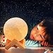 Price comparison product image CYMY Gifts Toy for 1-12 Year Old Boys Girls Baby Lover Toldder Birthday Present, 16 Colors LED 3D Print Moon Lamp Night Light for Kids New Fun Cool Toys for 1-12 Year Old Girls Boys