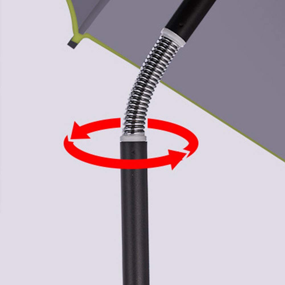 Patio o długości 2,4 m Podwójny parasol przeciwsłoneczny, ośmiokątny parasol na wsporniku Parasol wędkarski Osłona przeciwsłoneczna Łatwa do otwarcia Ochrona przed promieniowaniem UV na zewnątrz Taras
