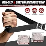 HPYGN Resistance Bands, Exercise Bands with Handles, Door Anchor, Legs Ankle Straps, Fitness Tubes Resistance Set for Home Workout, Muscle Training, Yoga, Physical Therapy, Home Gym Equipment