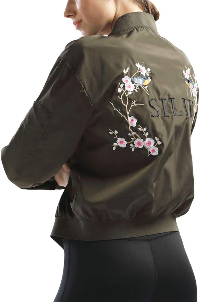 giacca da corsa a manica lunga da donna