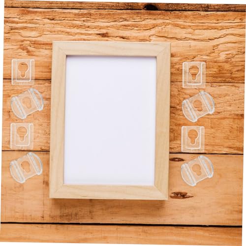 Image of Keyhole Hanger Square for Picture Frame Interlocking Hook Picture Hardware