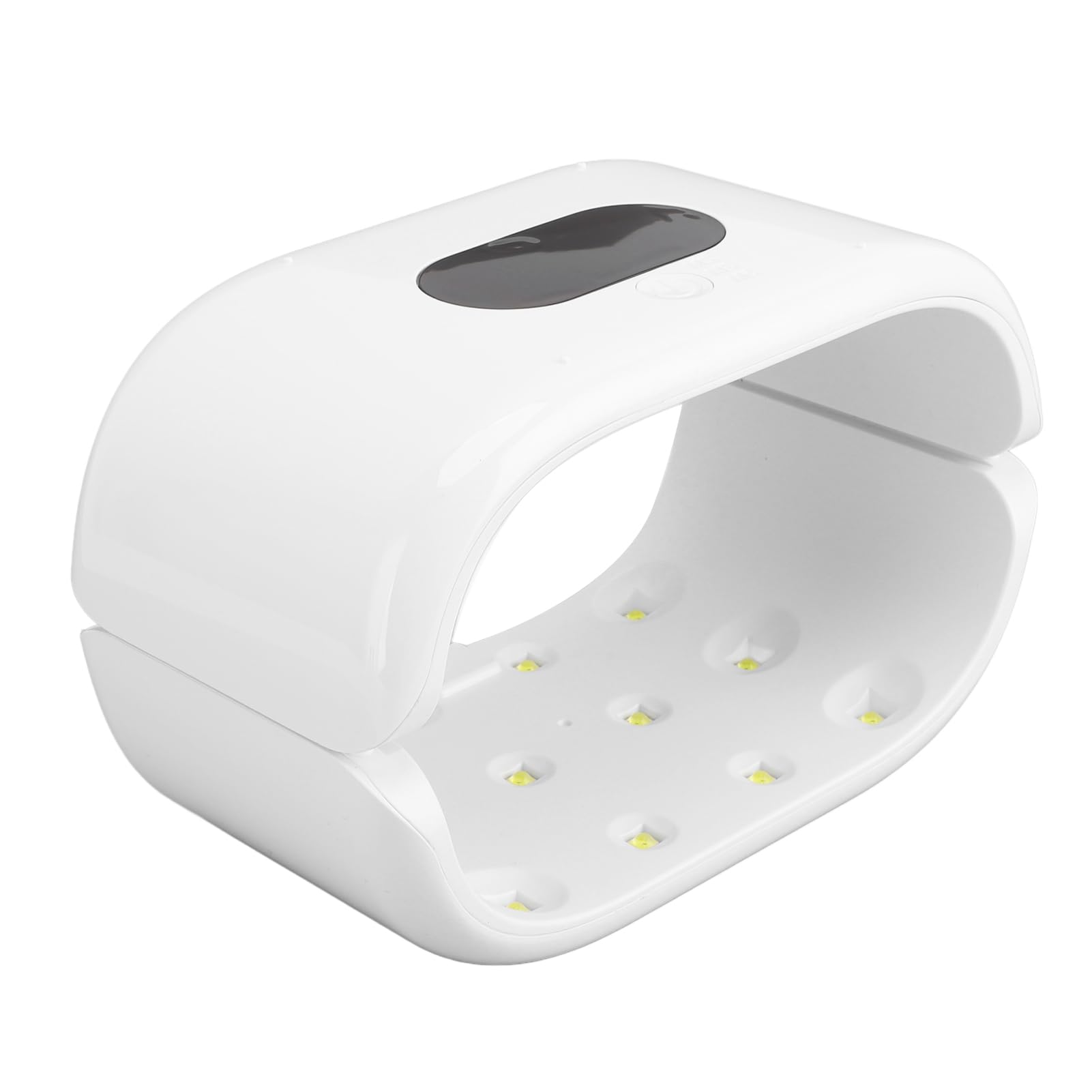 Lámpara de curado UV de doble cara, luz de curado UV con 3 ajustes de temporizador (2/3/5 minutos), secado rápido y uniforme para manualidades de resina UV, pantalla LCD, diseño ABS ligero para