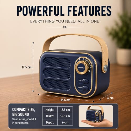 Image of Fire turtle Speaker -01 (NavyBlue)