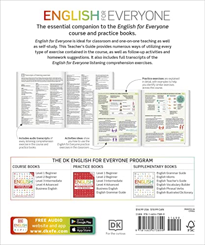 English For Everyone: Teacher's Guide: Esl Teaching Materials And Lesson Plans For English Language Learners #TOP1