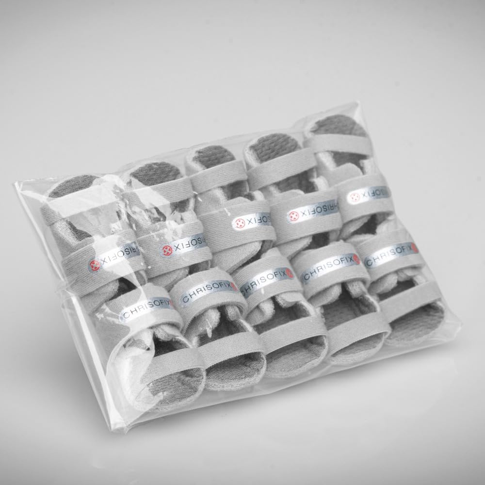 Chrisofix Mallet Finger Splint (DIP), Secures Appropiate Positioning, Flexible, X-Ray Transparent, Medium